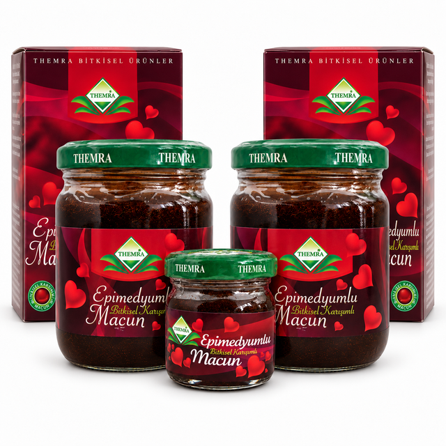 Turkish Epimedyumlu Macun Honey 240g (2 Box Jar) + Free 43g Jar | Herbal Honey